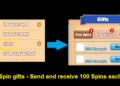 100 Spin gifts – Send and receive 100 Spins each day