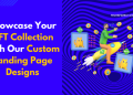 nft landing page design services